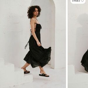 Free people taking sides maxi - size m - never been worn with tags still on